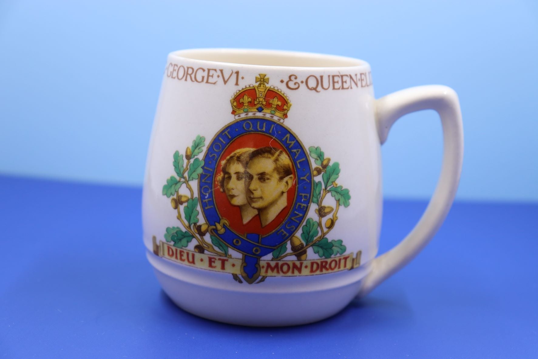 King George VI and Queen Elizabeth Coronation Mug