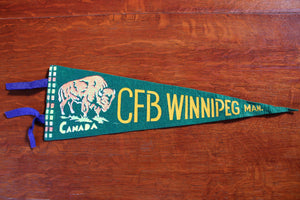 Vintage Pennant - CFB Winnipeg, Man.