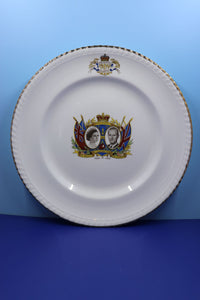 Coronation of Queen Elizabeth II Commemorative Plate