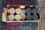 Load image into Gallery viewer, Old Box of Halsam Wooden Checkers
