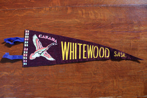 Vintage Pennant - Whitewood, Sask.