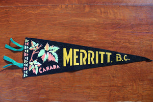 Vintage Pennant - Merritt, B.C.