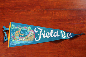 Vintage Pennant - Field, B.C.