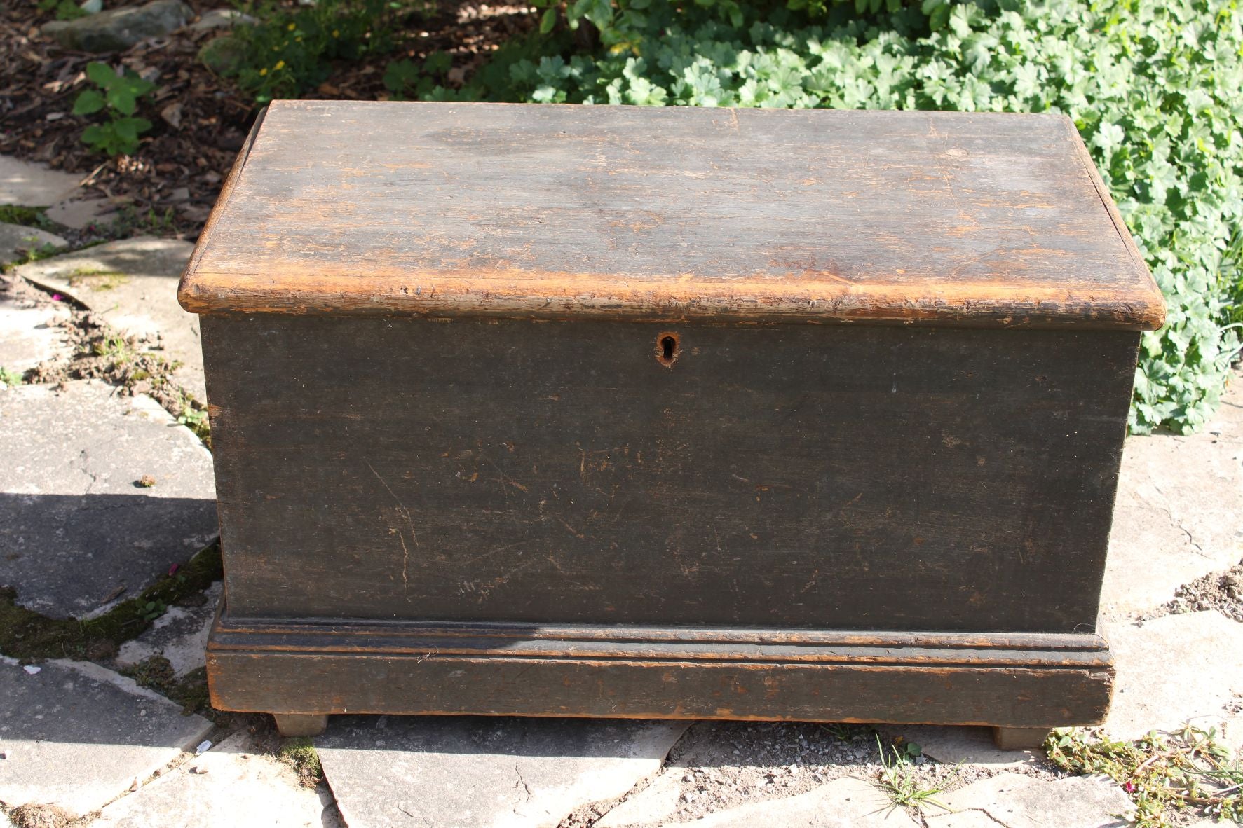 Old Blanket Box - Square Nail Construction