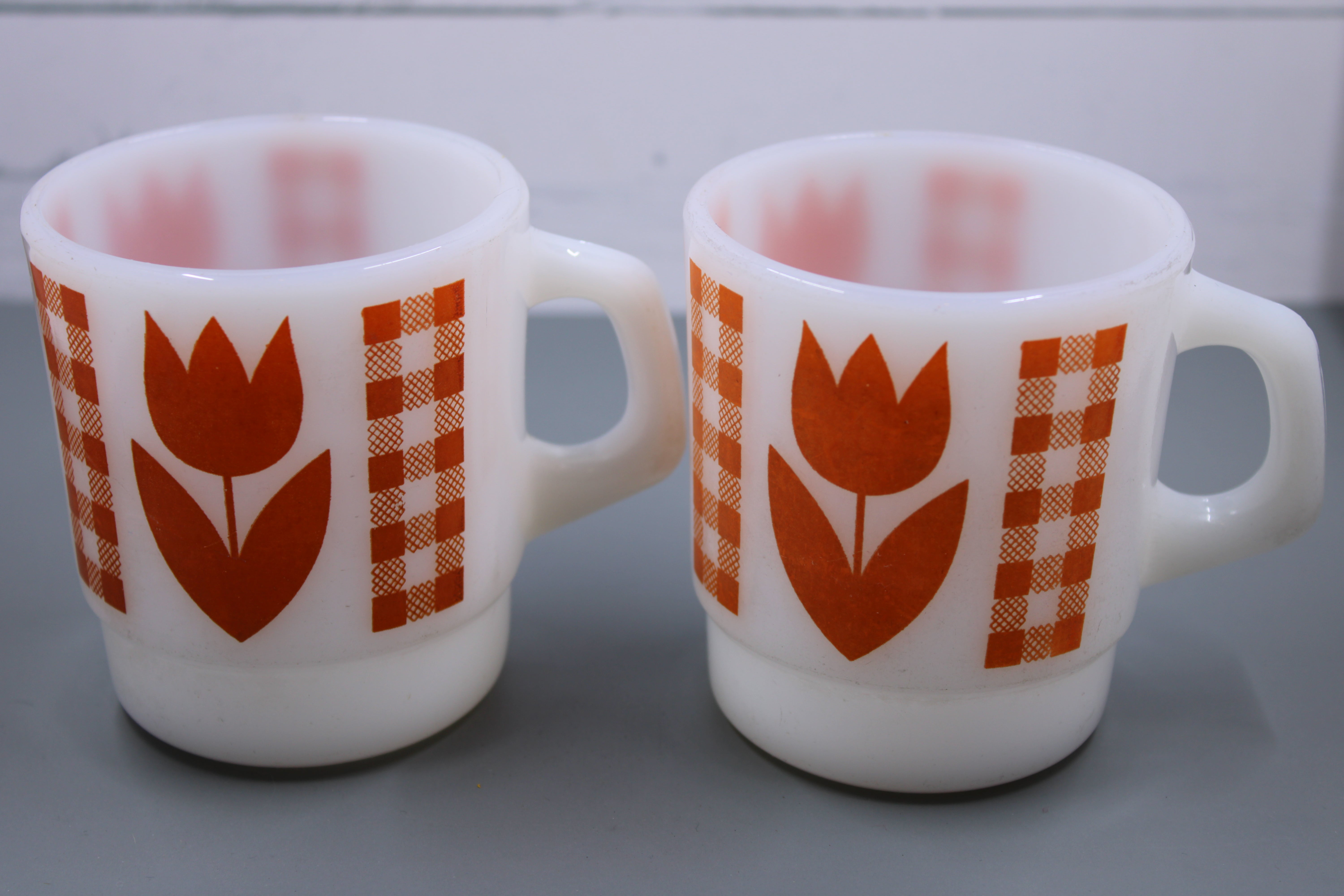 Pair Of Retro Termocrisa Mugs