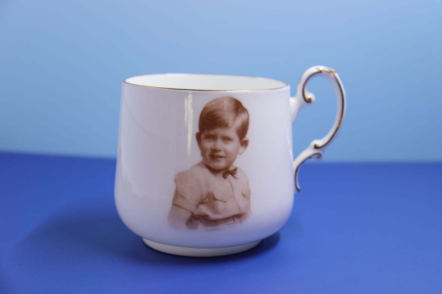 Vintage Paragon Fine China Mug - Souvenir Of Prince Charles