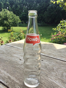 Vintage Howdy Soda Bottle