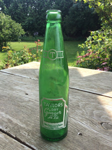 Vintage Taylor's Dry Ginger Ale Bottle - Super King Size