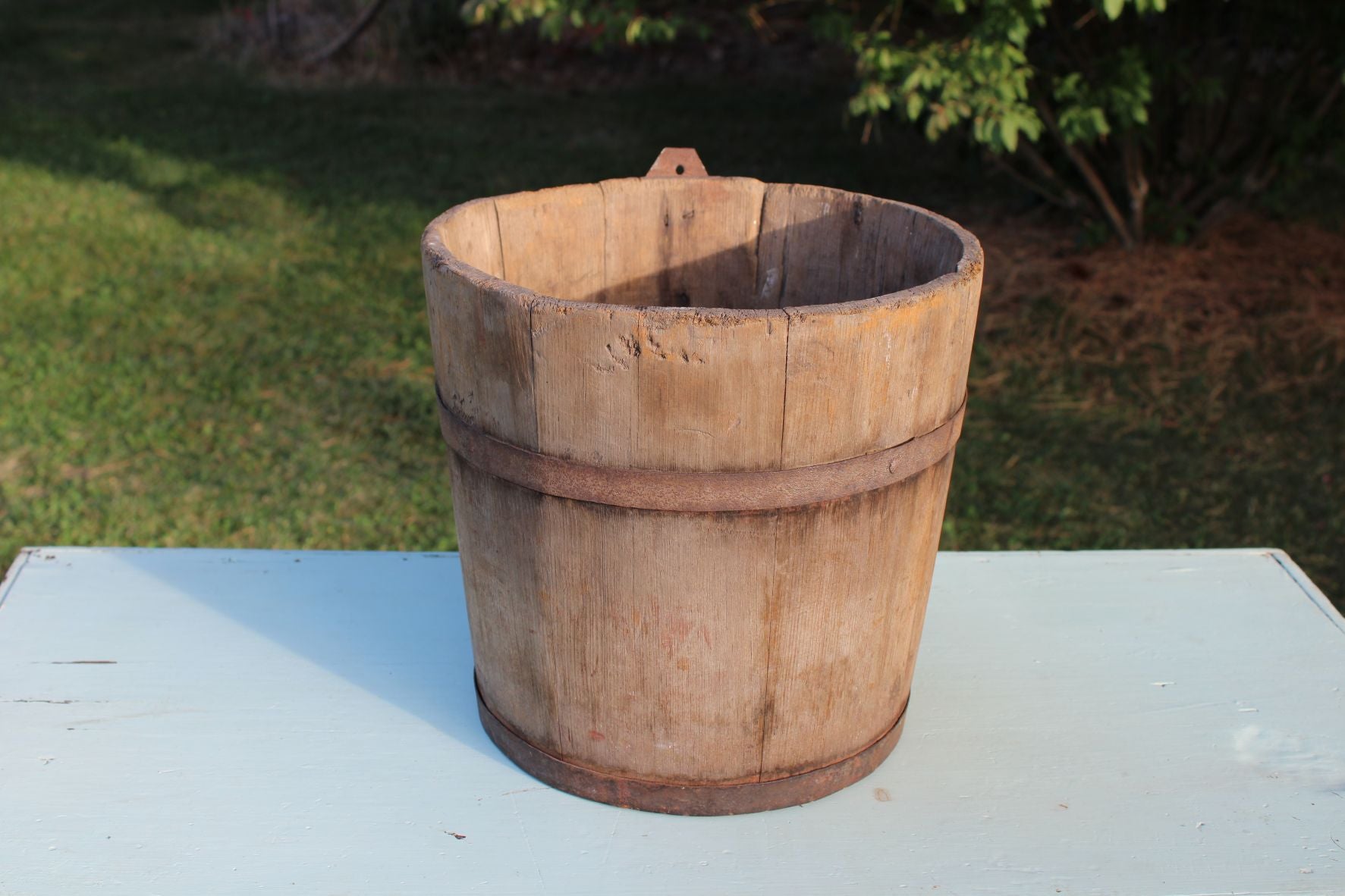 Old Wooden Sap Bucket #4