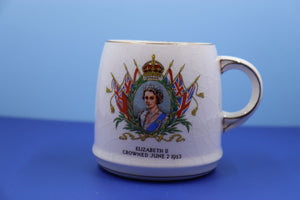 Queen Elizabeth II Coronation Mug - Royal Winton