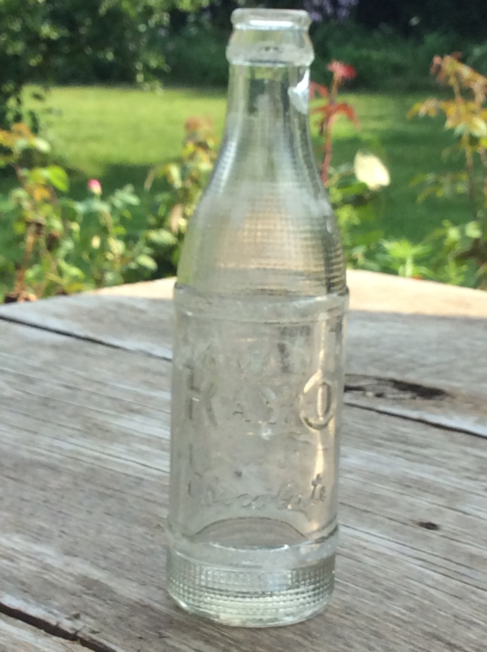 Vintage Kay O Chocolate Drink Bottle