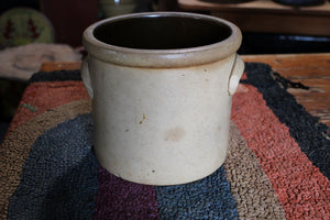 Vintage Crock With Handles