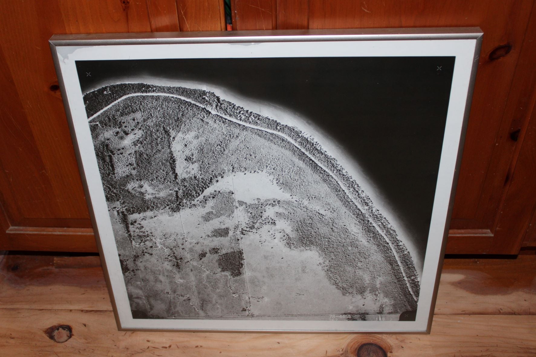 Vintage Framed Aerial Photograph/Picture of Big Bay, Ontario (Grey County)