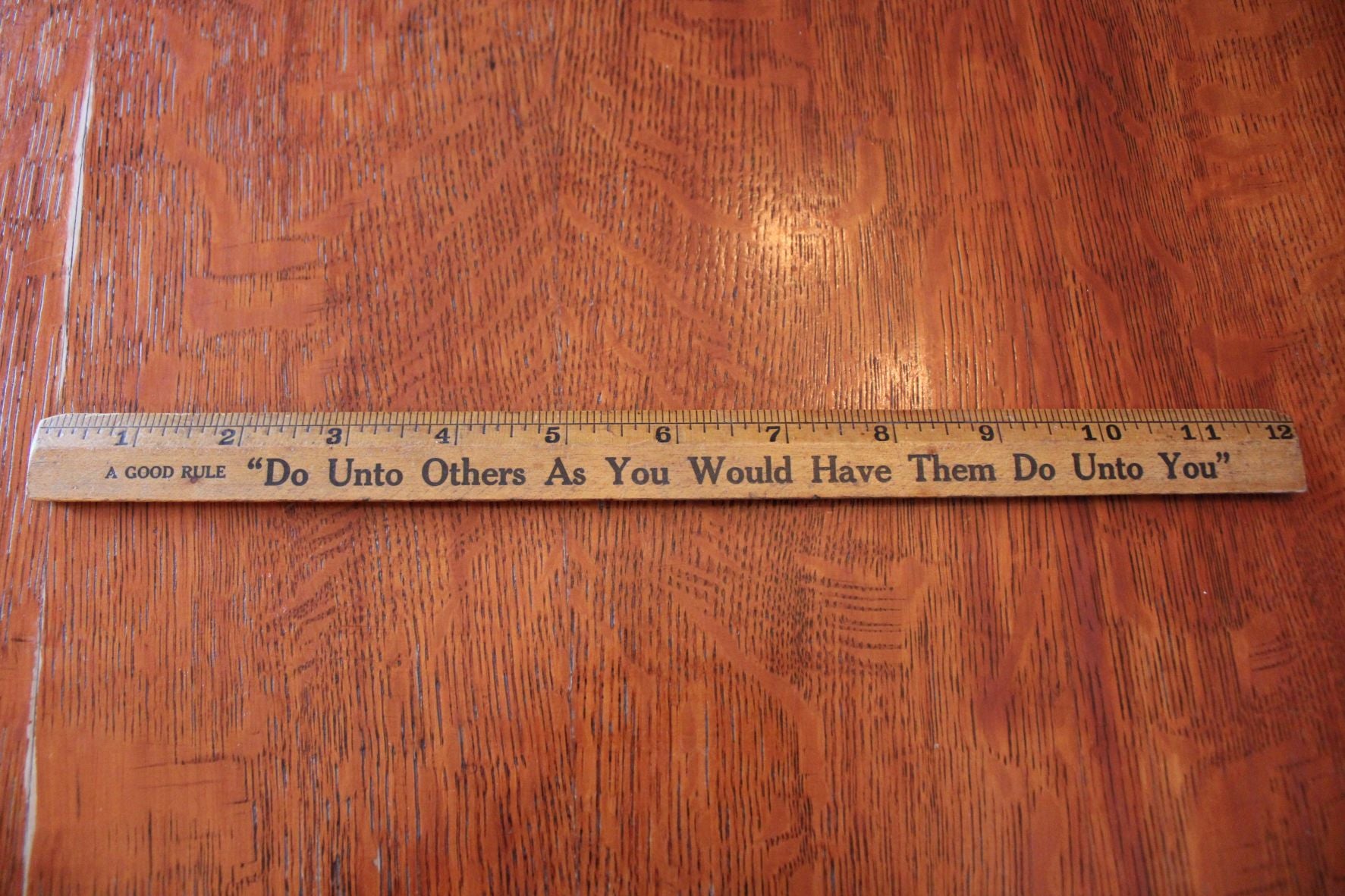 Vintage Coca Cola Wooden 12" Ruler