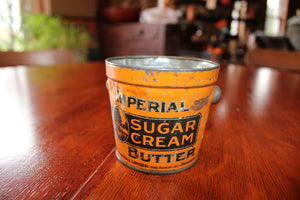 Old Imperial Sugar Cream Butter Tin