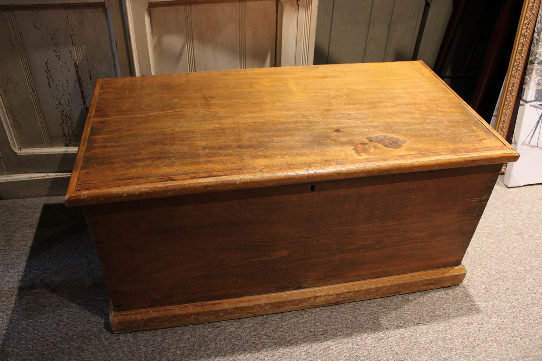 Old Large Blanket Box
