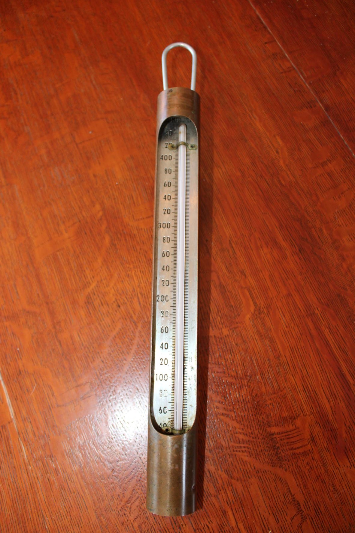 Vintage Copper Palmer Thermometer - Maple Syrup, Candy