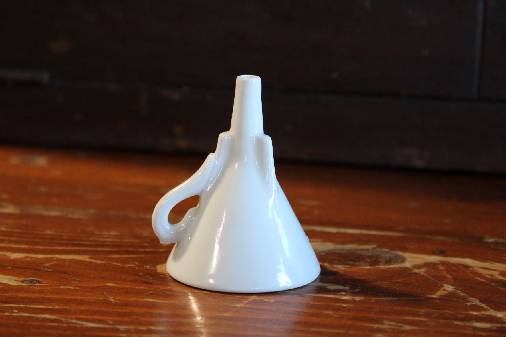 Vintage Porcelain Apothecary Funnel