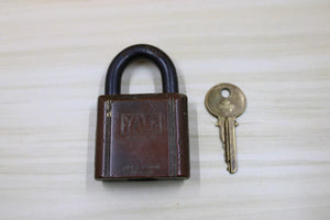 Vintage Yale "Hardened" Padlock With Key