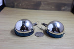 Load image into Gallery viewer, Vintage Pair of Blue Indent Ornaments
