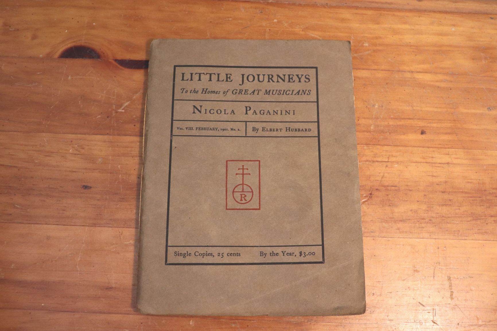 Little Journeys To The Homes of Great Musicians - Nicola Paganini
