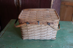 Old Woven Pie Basket