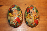 Load image into Gallery viewer, Vintage Papier Mache Easter Egg Candy Container
