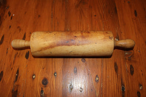 Vintage One Piece Wooden Rolling Pin