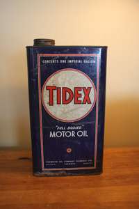 Tidex Motor Oil Can