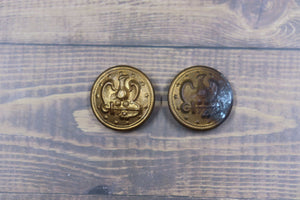 Pair Of Vintage US Navy Uniform Buttons