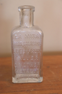 Vintage La Mira Hair Coloring Bottle