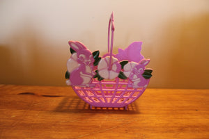 Vintage Plastic Easter Basket