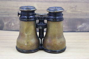 Old Brass Binoculars