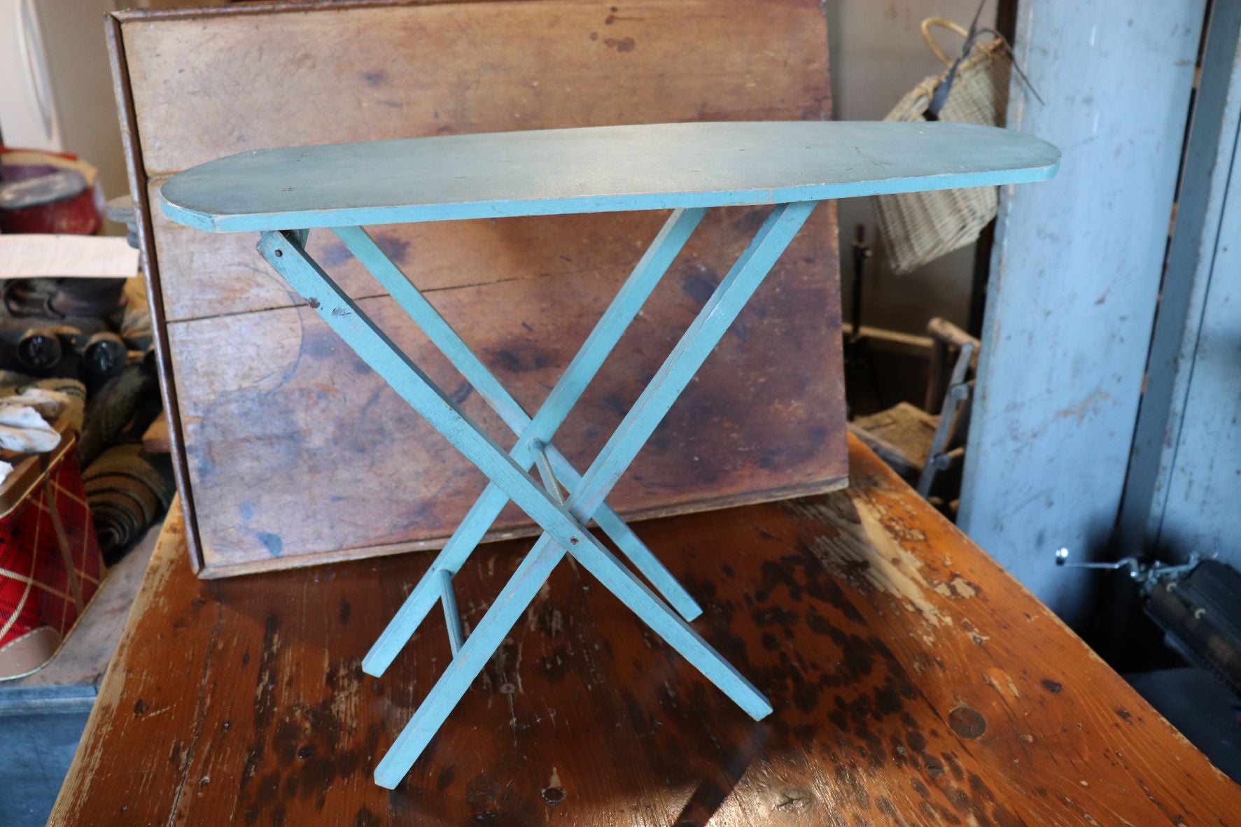 Vintage Child's Toy Ironing Board