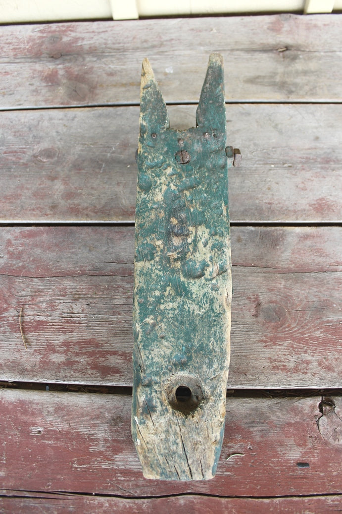Old Primitive Handmade Wooden Boot Jack