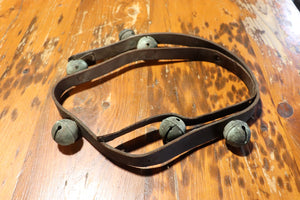 Old Leather Strap With Sleigh Bells