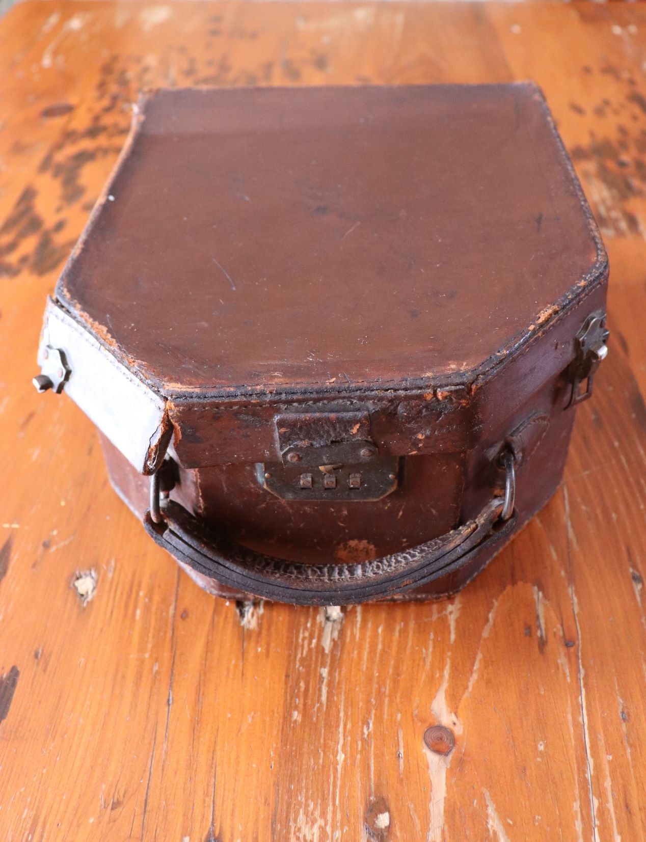 Old Bell & Howell Leather Camera Case