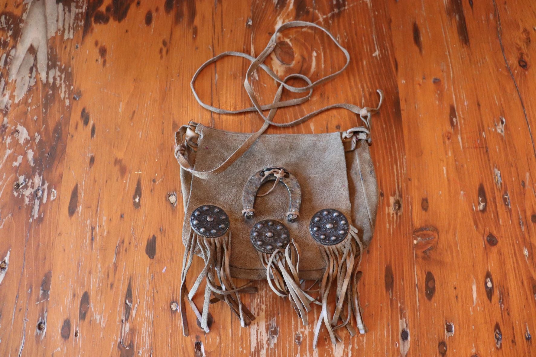 Vintage Child's Cowgirl Purse/Bag