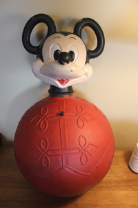 Vintage Disney Mickey Mouse Bouncy Ball
