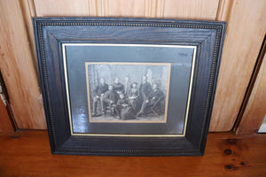Old Framed Family Photograph - Exeter