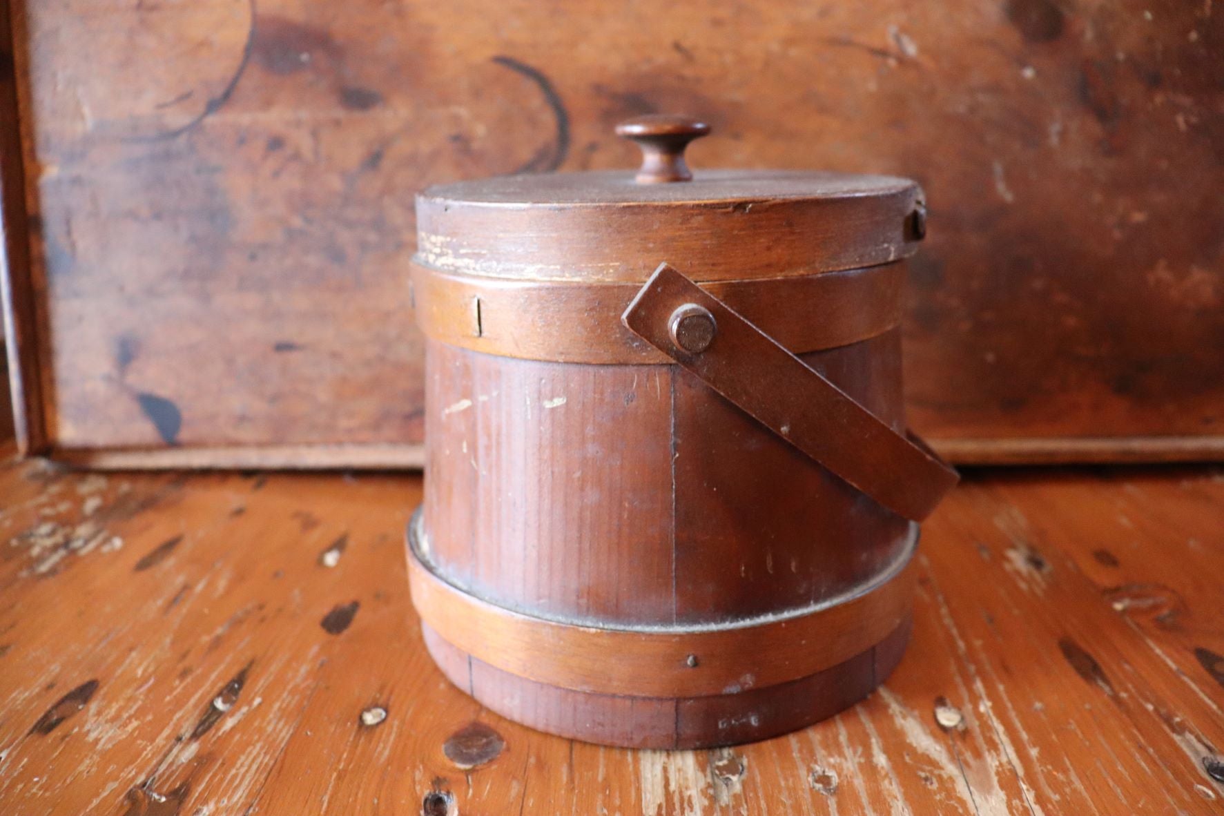 Vintage Wooden Firken