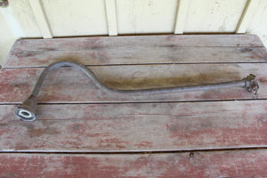 Old Garage Light Gooseneck Arm