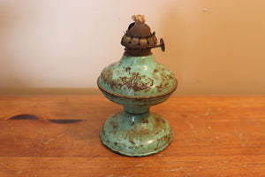 Vintage Small Metal Oil Lamp