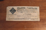 Load image into Gallery viewer, Old Advertising Card - Granite Iron Ware
