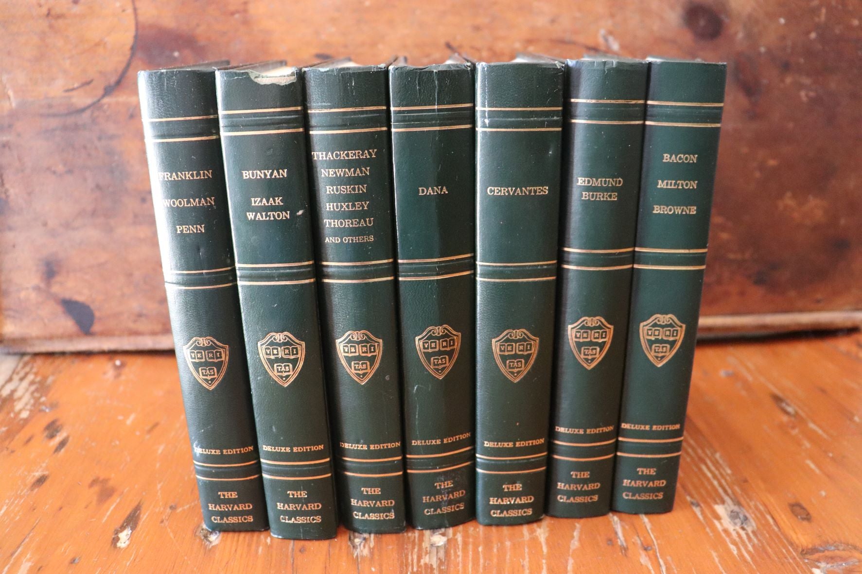 7 Volumes Of The Harvard Classics