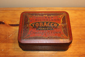 Old Hickey's Bright Cut Smoking Tobacco Tin