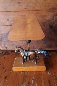 Vintage/Retro Horse Lamp