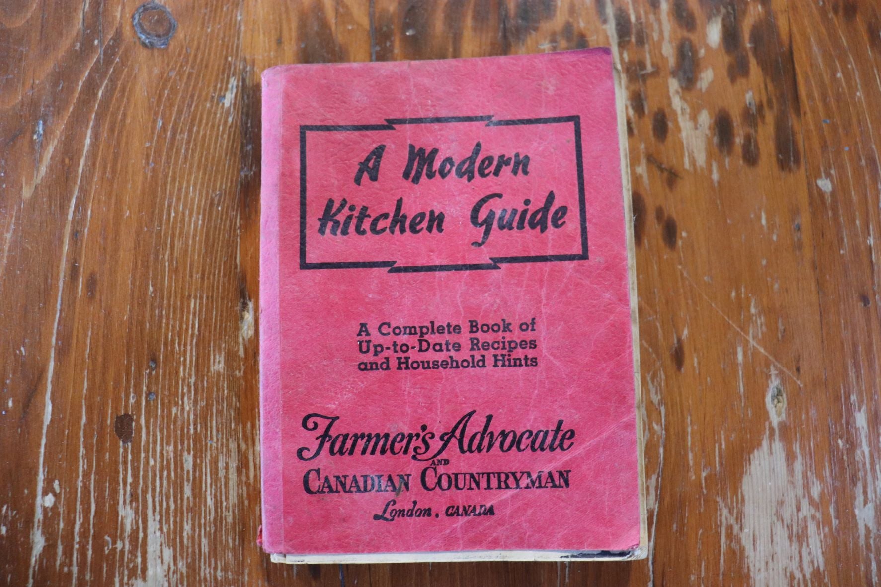 A Modern Kitchen Guide - Farmer's Almanac - 1946