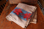 Load image into Gallery viewer, Vintage Blanket With Maple Leaf Border
