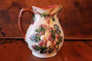 Vintage Large Shorter & Son Majolica Pitcher